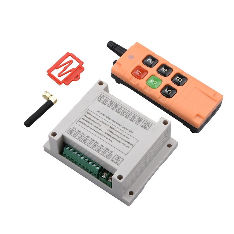 Wireless Remote Control RF Switch 6 Channel 10A Relay Receiver 12-36V 6CH gallery
