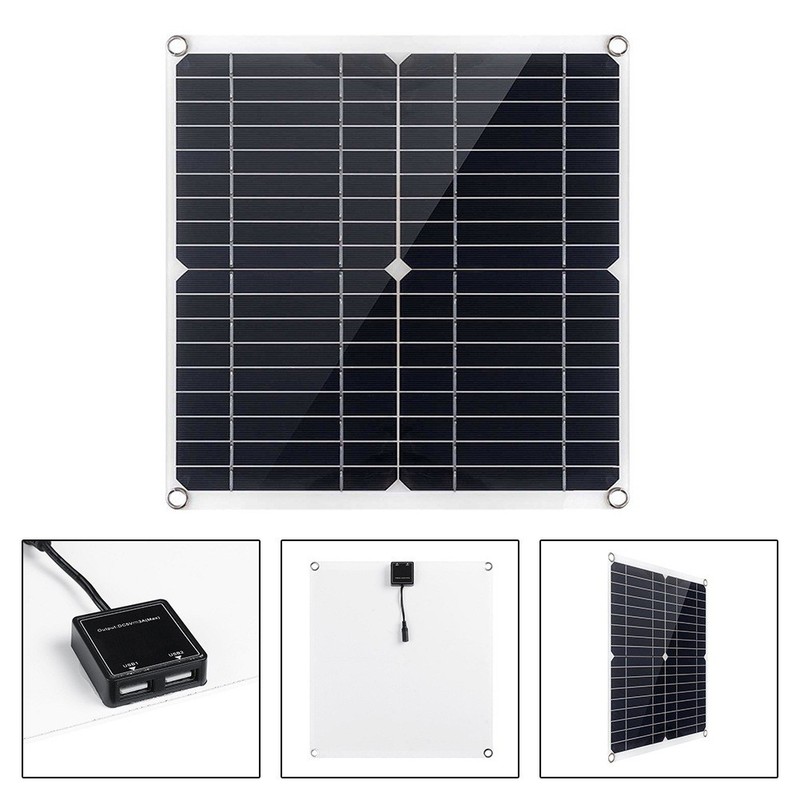 Flexible Solar Panel Monocrystalline Solar Panel Waterproof And Dustproof gallery