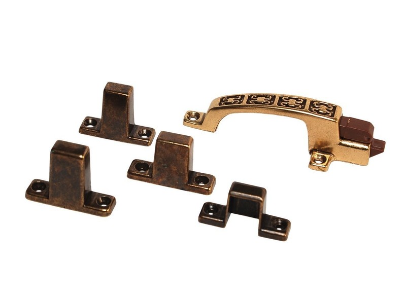 Model H241 Positive Latch Three Screw Mount Includes Four Strikes Cabinet