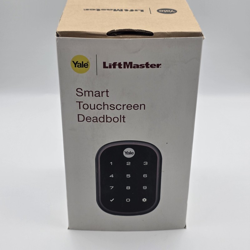Yale | LiftMaster Smart Lock with Touchscreen Deadbolt – Oil Rubbed Bronze