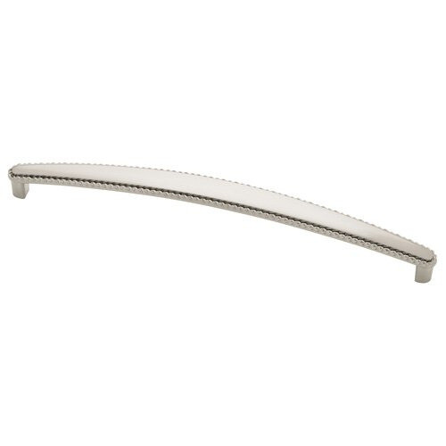 (5 Pack) 11-5/16 inch Contempo Rope Edge Pull Satin Nickel