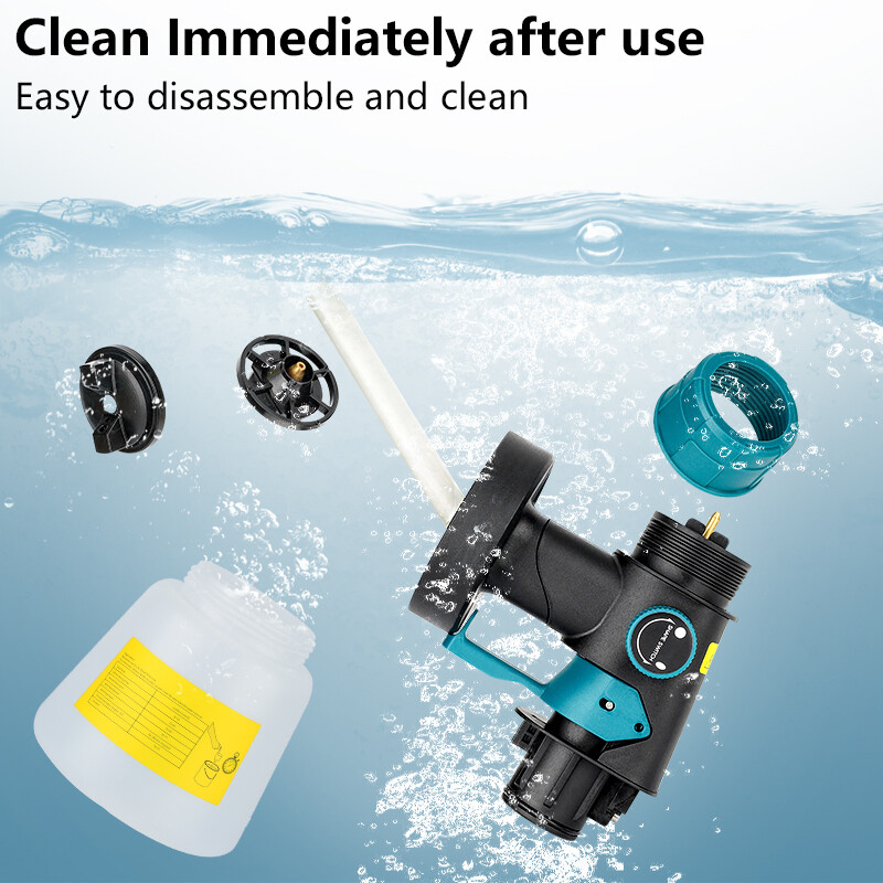 200W Cordless Electric Spray Gun High Power Paint Sprayer For Makita 18V Battery gallery