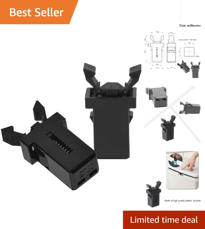 2 Pack Wear-Resistant Latch Locks for Brabantia Bins & More – Easy Install