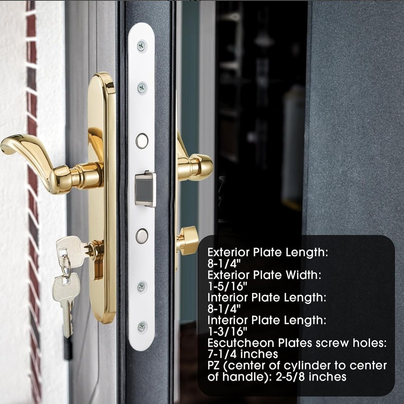 Storm Door Handle Accessory Set Fit Pella Storm Door Handle Replacement Part, wi gallery