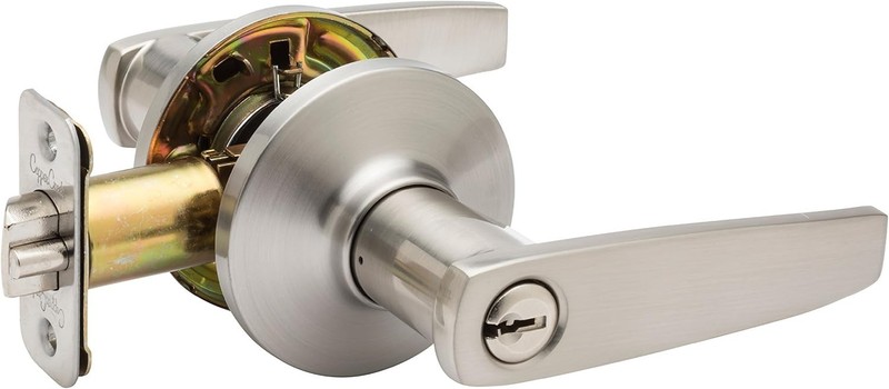 18pk Copper Creek DL1241SS Daley Entry Lever Handles Satin Stainless ADA Grade 3