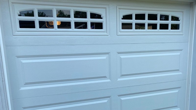 CHARLESTON 608 ALMOND Replacement Window Inserts/LONG Panel IDEAL Garage Doors gallery