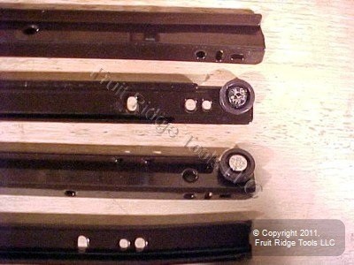 Glide Rite 1831 18" Side Mount 3/4 Extension Kitchen Cabinet Drawer Slides Pair gallery