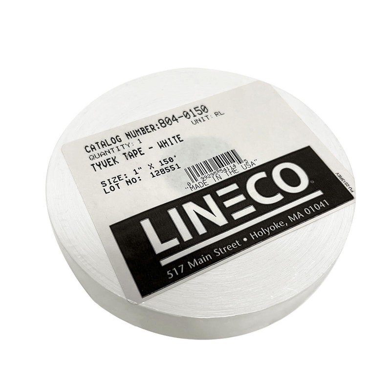 Lineco Pressure Sensitive Polyethylene Tyvek Tape 1" x 150 ft White 1 Roll Av... gallery