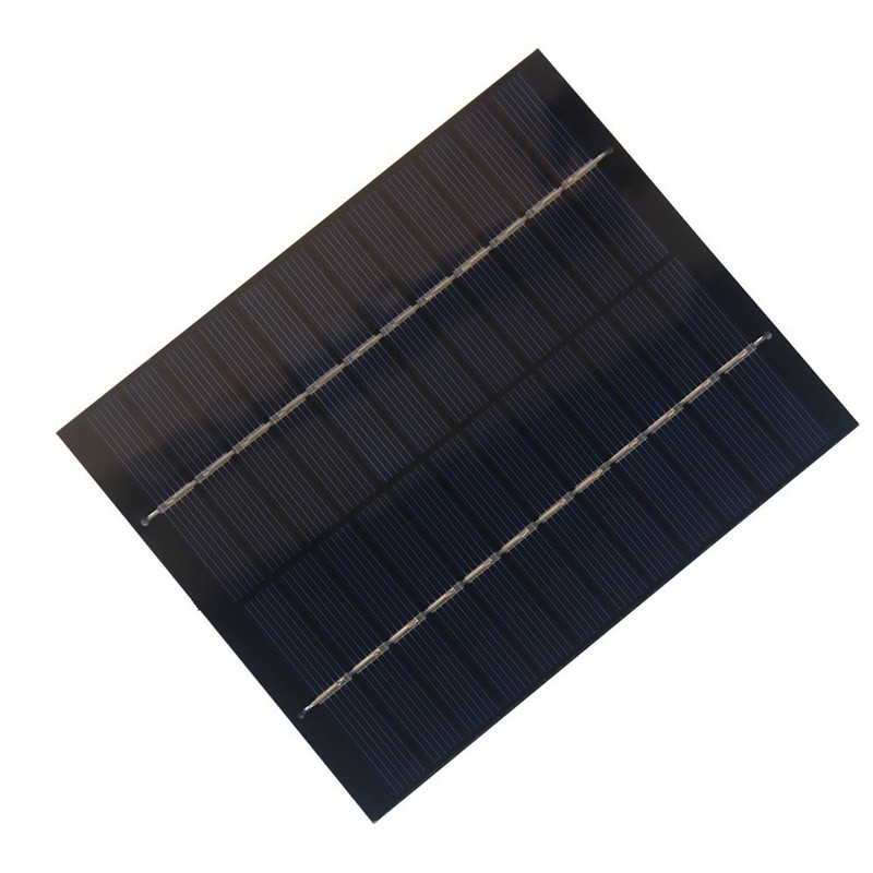 5W 12V Solar Charging Panel Compatible with 9V Batteries 110x136mm Size gallery