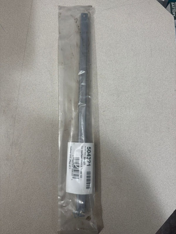 15-1/4″ 1ea Overhead Block & Tackle 122 9/16″ Diameter, 8 To 12 Lbs
