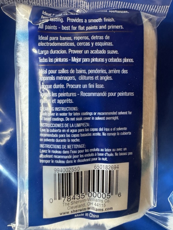 12 Pack Sherwin Williams Contractor Series 4” Mini Paint Rollers 1/2” Nap gallery