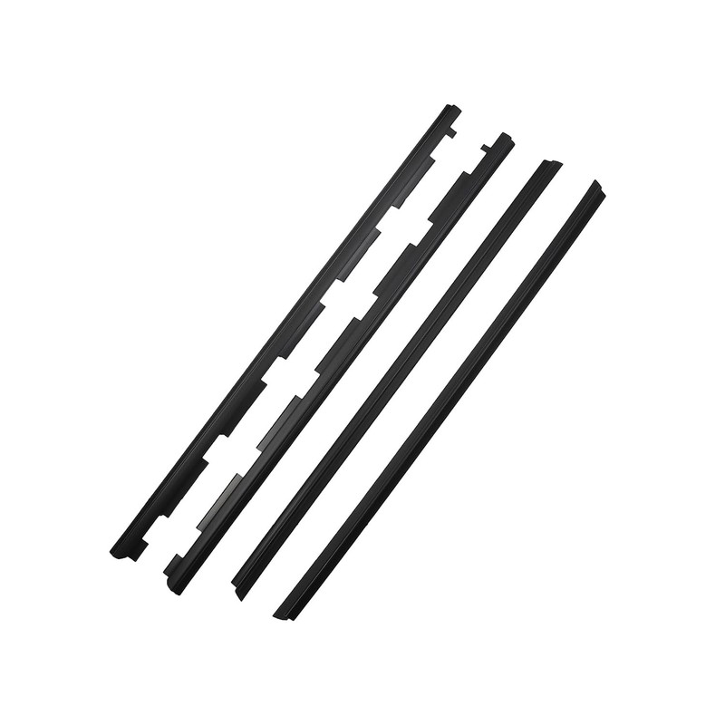 Chevy Window Sweep Seal Weatherstrip Inner Outer Compatible 4Pcs Window