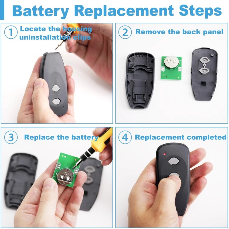1PC Garage Door Remote For Marantec control M4700 Q7500 M4700e 315MHz gallery