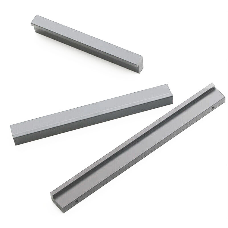 Matte Aluminum Silver Handles Pulls Kitchen/Bathroom Cabinet Hardware gallery