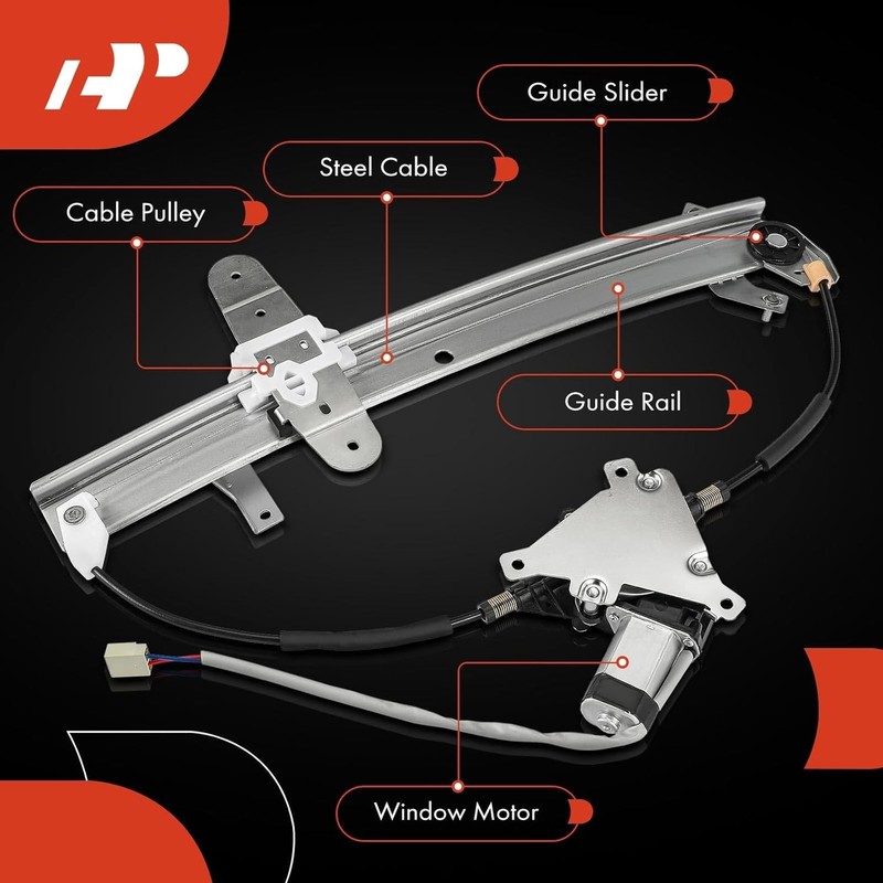 Power Window Regulator with Motor Compatible with Mercury Rear Passenger (RH) gallery