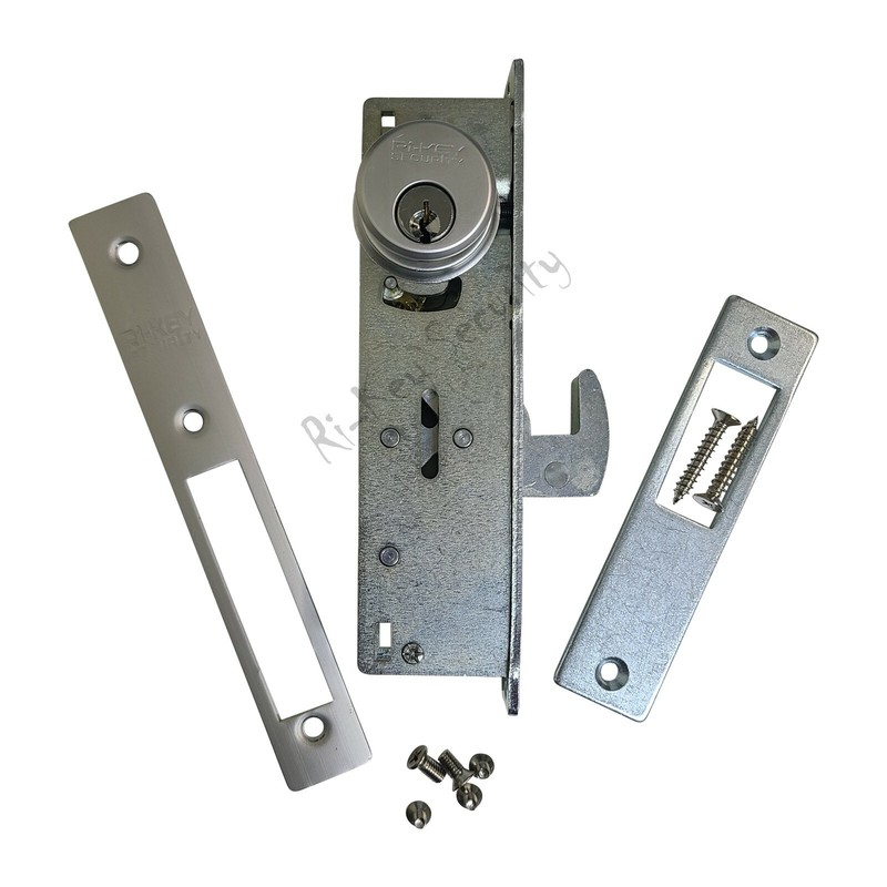 Storefront Door Mortise Lock Hook Deadbolt w/ 2 Cylinders Adams Rite Cam SC1-TT gallery