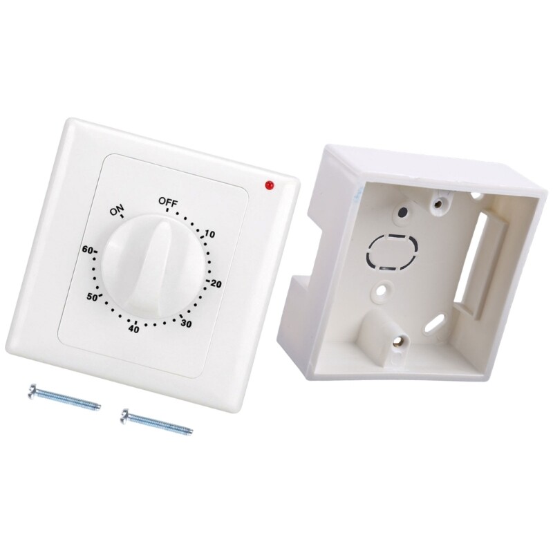 86 Panel Mechanical Countdown Timer Switches for Fan, Water Heaters, Pump gallery