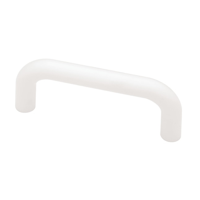 Brainerd White Plastic 3″ Drawer Pull Handle 76mm Cabinet Hardware P604AAV-W-C7