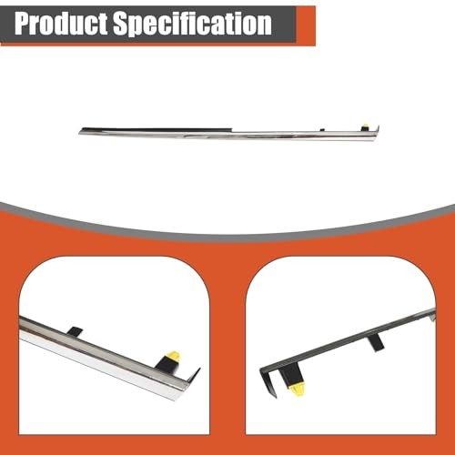 Front Chrome Molding Trim - Left Driver Side Replacement 2011-2014 877713S001 gallery