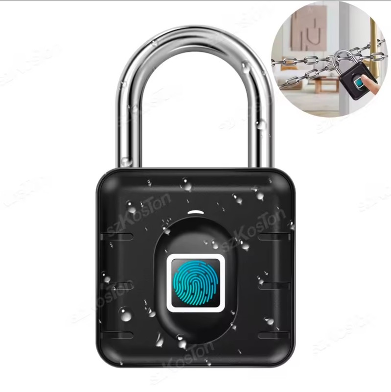 Keyless Fingerprint Padlock – Waterproof IP67 gallery
