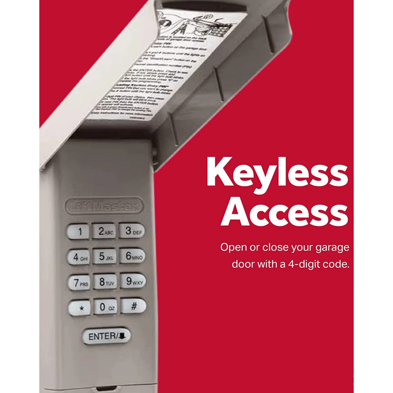LiftMaster 878MAX Wireless Keyless Entry Garage Door Opener Keypad Security+ gallery