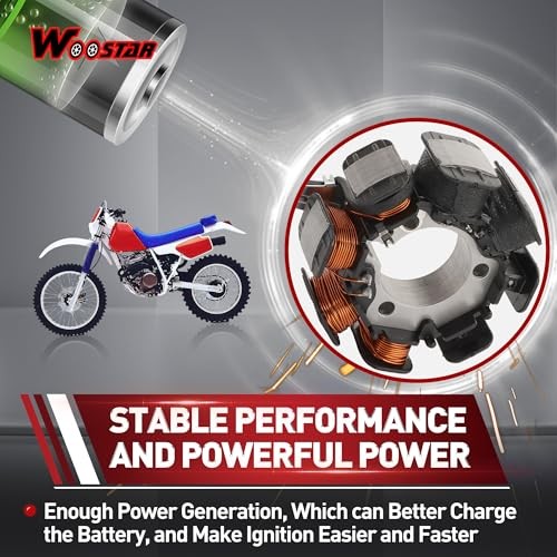 8 Coil 3 Wire Magneto Stator Replacement for 1986-1995 XR250 31120-KZ1-951 gallery