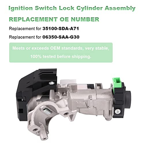 Ignition Switch Lock Cylinder Assembly with 2 Keys Compatible with 2006-2011 gallery