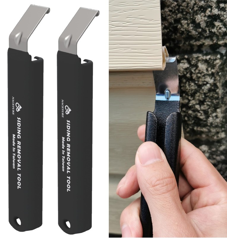 Vinyl Siding Tools 2 Pack â€“7 Inch Heavy Duty Vinyl Siding Repair with Durable