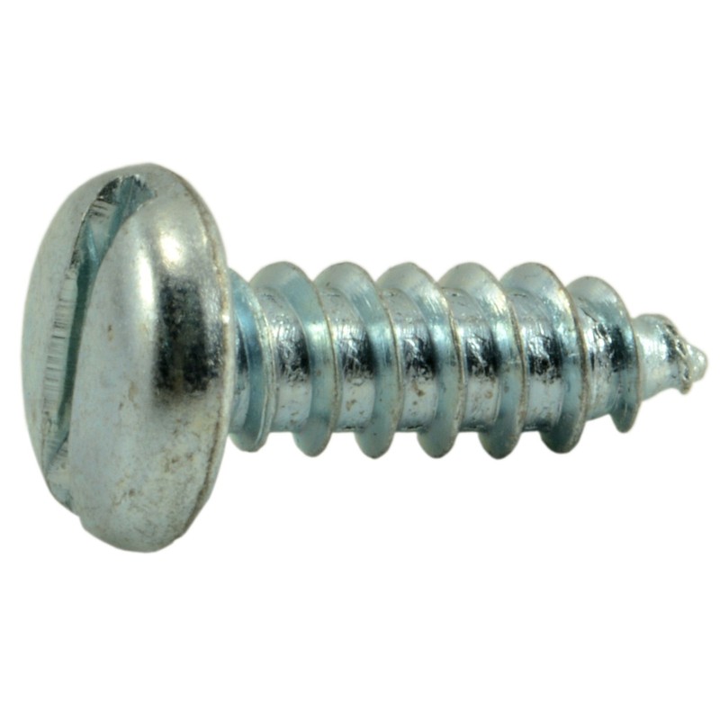 #8 x 1/2″ Zinc Slotted Pan Head Sheet Metal Screws (80 pcs.)