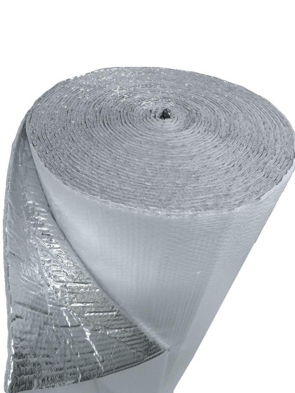 5ft Single Bubble Reflective WHITE Insulation Radiant Barrier (5x50 250sqft) gallery