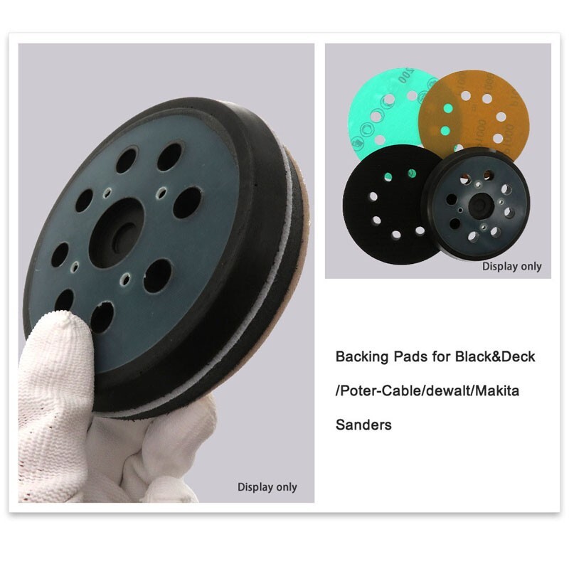 5 In Hook&Loop Sander Pad Replace For 6021-21 for RIDGID R2600 R2601 Parts gallery