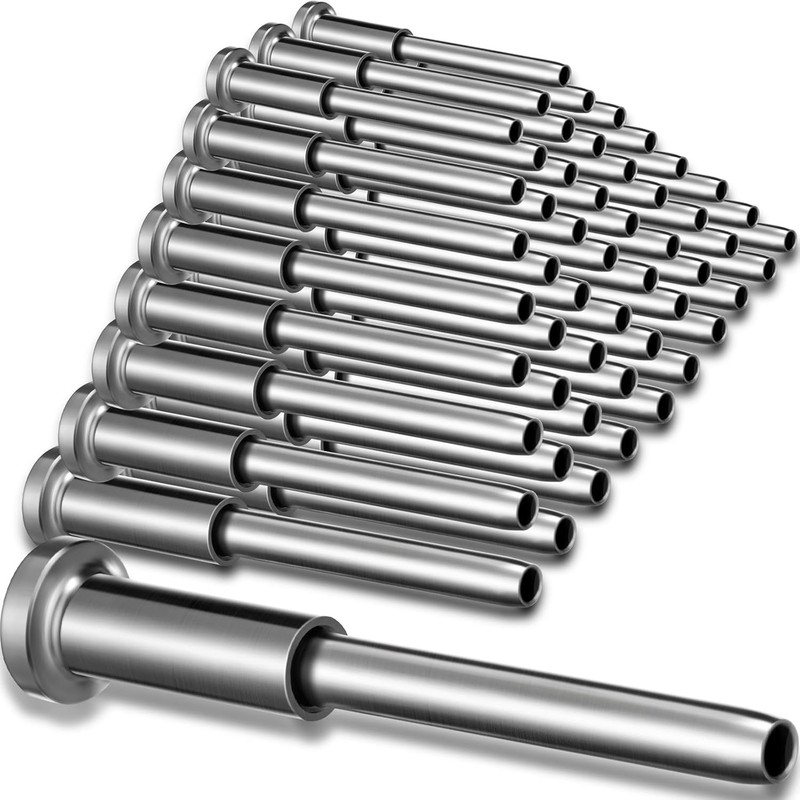 Cable Railing Kit 1/8" T316 Stainless Invisible Receiver Swage Stud 60 Pack - US gallery