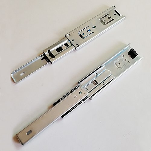6 inch Length Full Extension Drawer Slides Telescopic Ball Bearing Slide Rail gallery