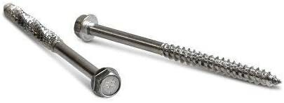 Simpson SDWH19500SS-R10 5-Inch x .188 316SS 5/16 Hex 60 Pk
