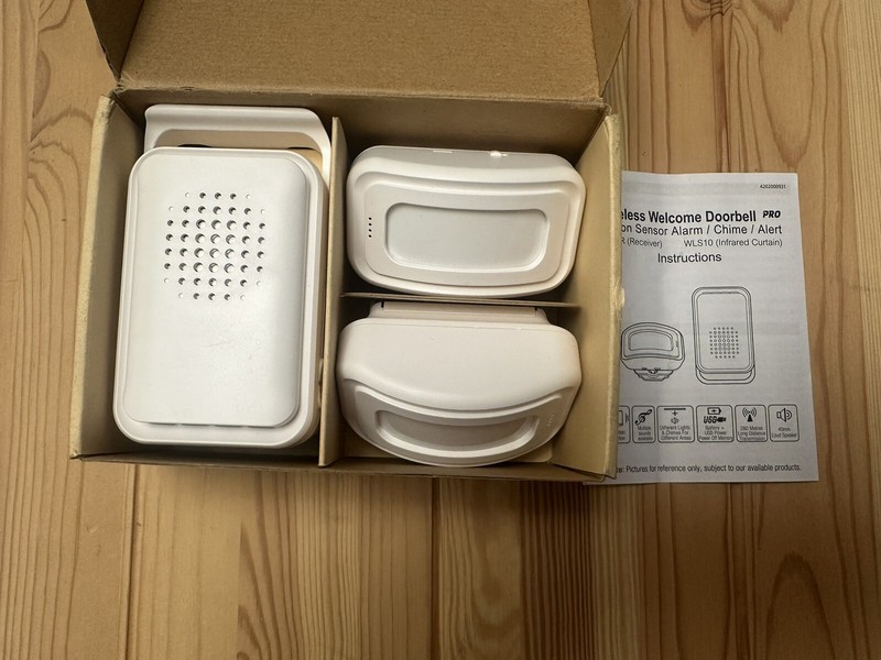 Motion Sensor Detector Door Chime