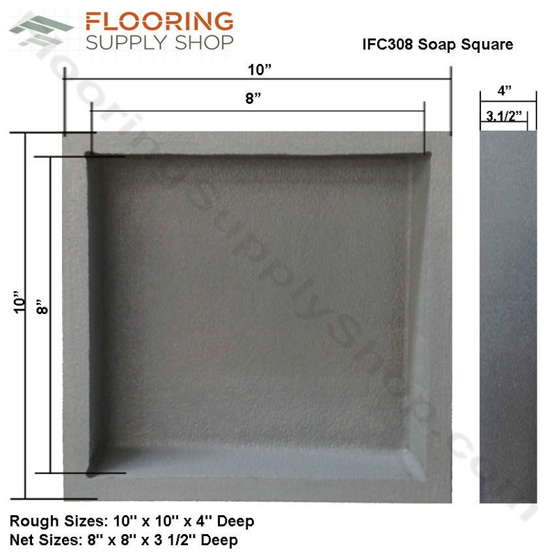 Ready-Made Ready to Tile Preformed Recess and Niches USA Made