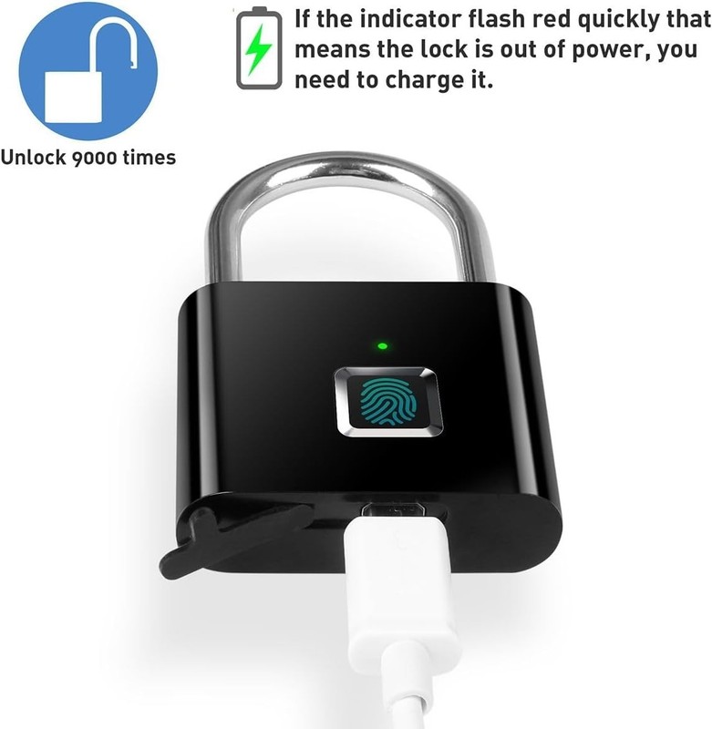 One Touch Biometric Lock - Perfect Fingerprint Security for Active Lifestyles gallery