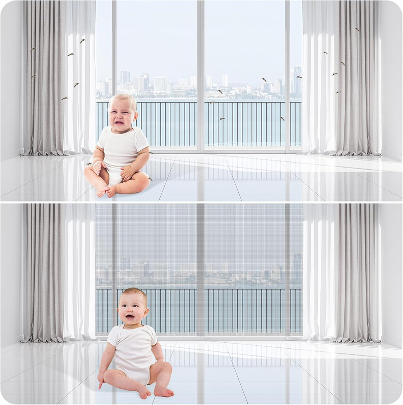 48"X102" Windows Screen Mesh,Fiberglass Window Screen Mesh, Screen Door Mesh, Wi gallery