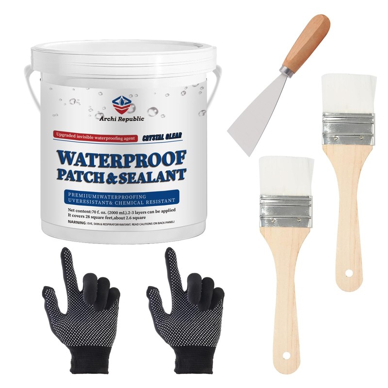 Upgraded Invisible Waterproof Agent Clear as Crystal, Transparent Waterproof …