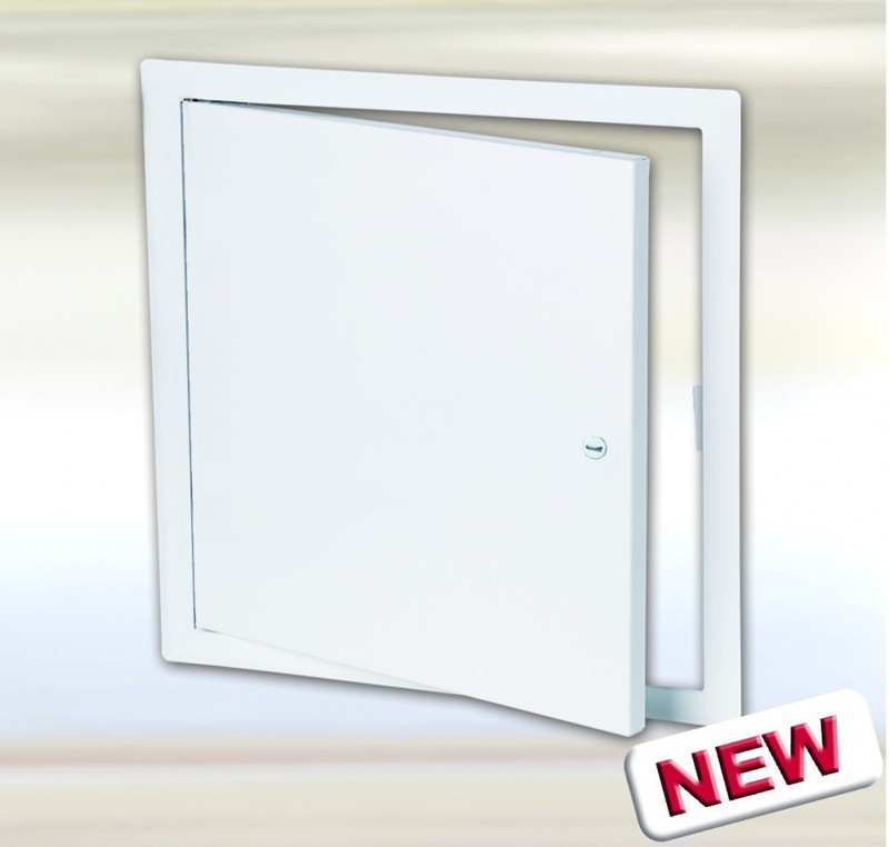 8″ X 8″ System B10 Metal Access Panel -White Powder Coat with Screwdriver Lock