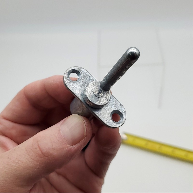 Compx Timberline D100CB Gang Lock Type 100 Cylinder Body Desk / Furniture Lock gallery