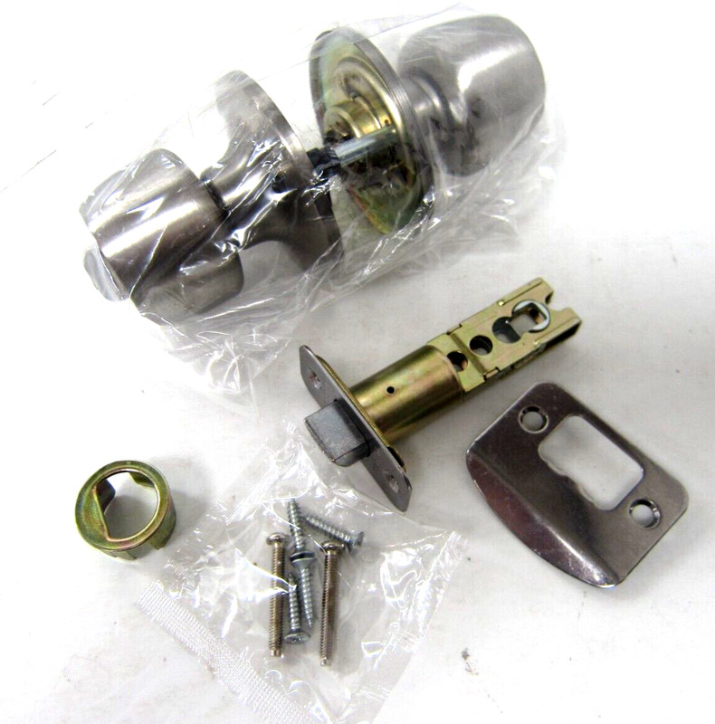 Brandywine Collection Bed Bath Privacy Door Knob Stainless Steel Locking gallery