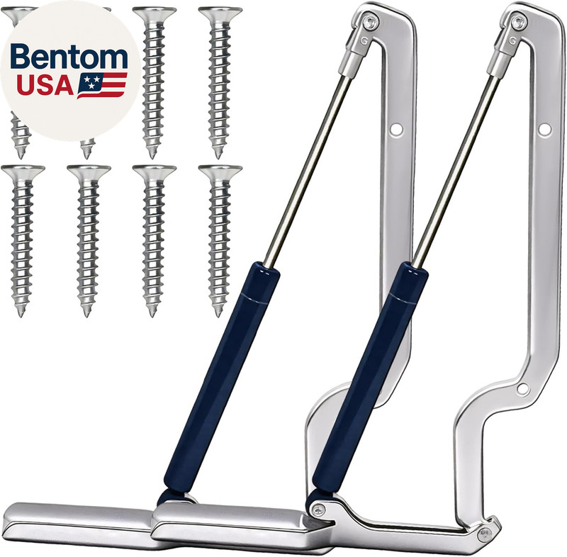 2 Sets Deck Box Hydraulic Hinge Compatible with Most Keter Deck Box Models, Deck gallery