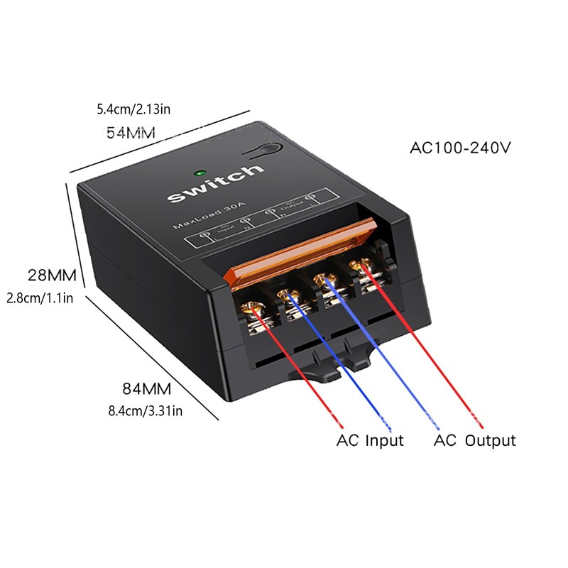 1.5KM Range 2CH RF Wireless Remote Control Switch Transmitter+Receiver Accessory gallery