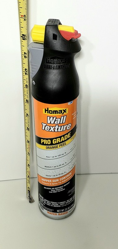 HOMAX Pro Grade Orange Peel Wall Texture Water Based Huge 25oz New Bottle