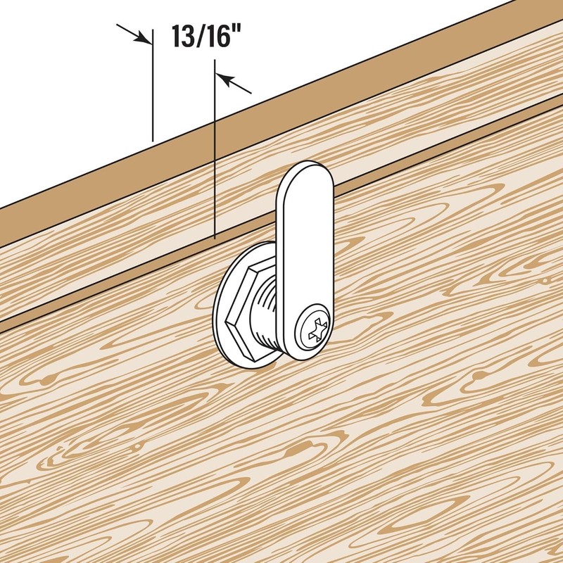 Keyed Drawer and Cabinet Lock - Quick Installation & Strong Security gallery