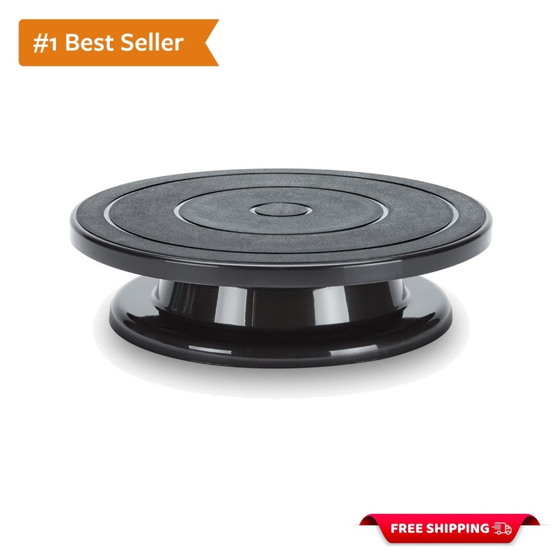 Durable 11-Inch Spray Painting Turntable: Smooth Rotation for Precision Crafting