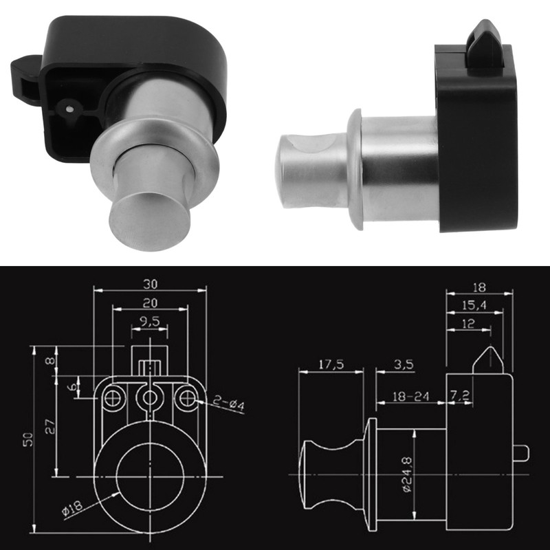 Easy to Operate Push Button Lock Effortless Security for Your Belongings gallery