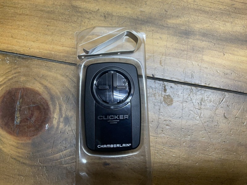 Chamberlain Clicker Universal 2-Button Garage Door Opener Remote KLIK5U-BK2 gallery