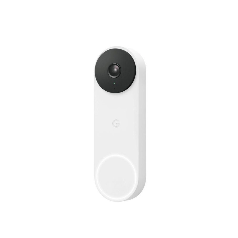 Google Nest Doorbell Wired 2nd Gen Video Doorbell Camera Snow G28DR Wi-Fi